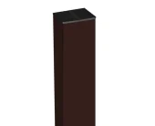 Столб 62х55х1,4х2500 RAL 8017